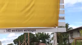 Eerste steen gelegd voor nieuw CBB kantoor te Santodorp